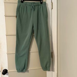Men’s Medium Green Jogger Sweatpants